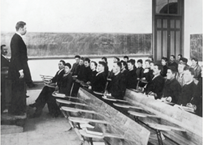 An early conference of Church members