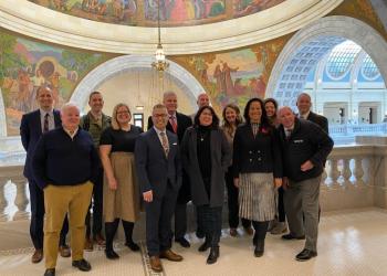 EdD class at state capitol