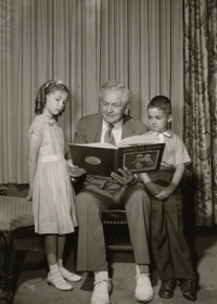 McKay with the children